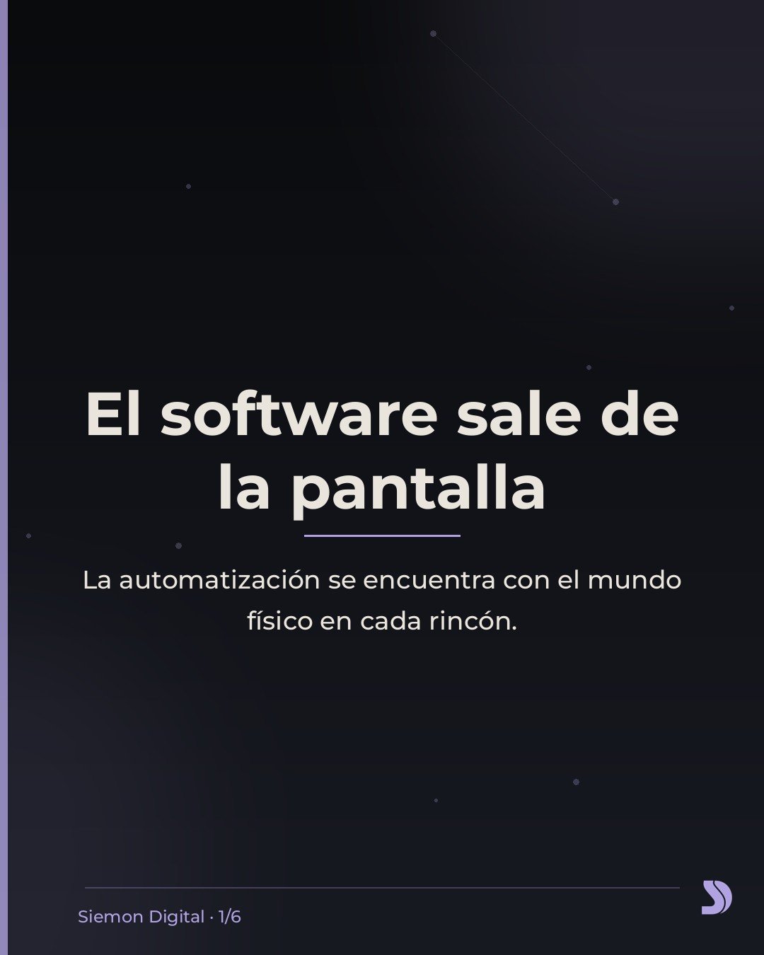 La expansión de la automatización hacia el mundo físico · lámina 1